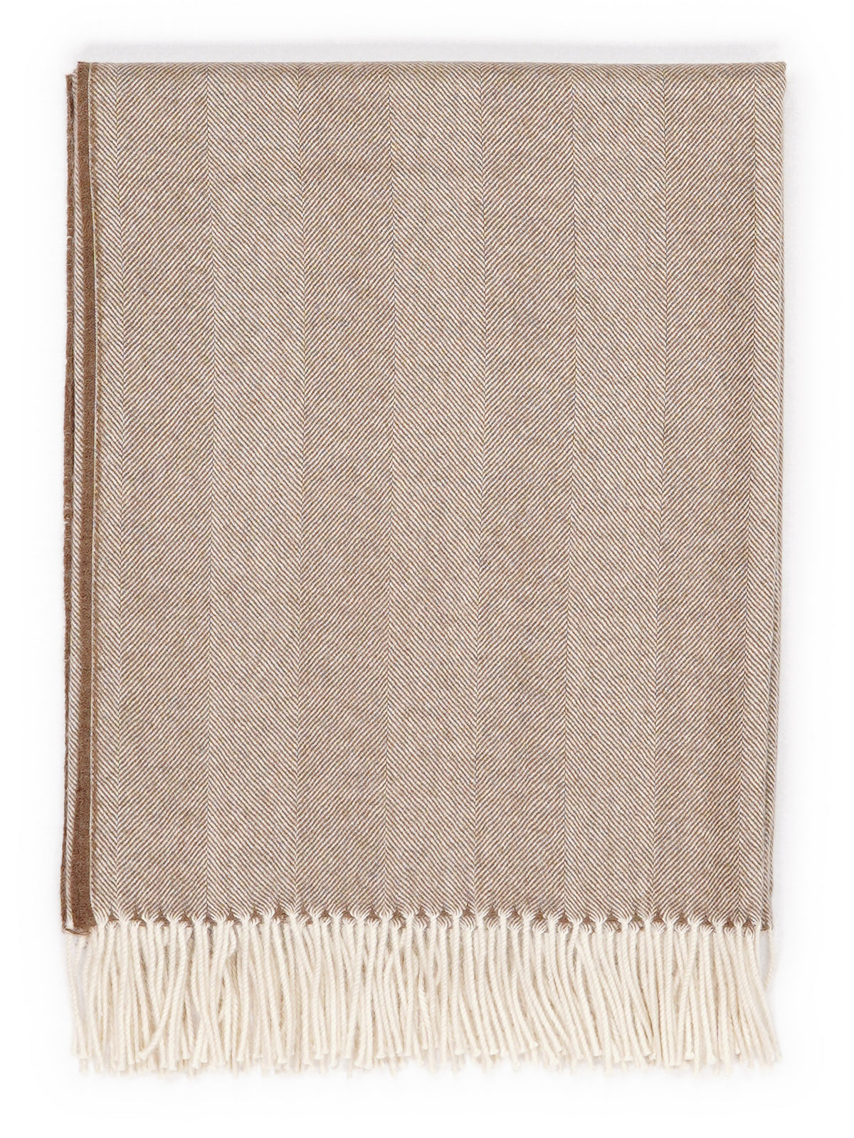Plaid « Premium Cozy » en alpaga royal – plié