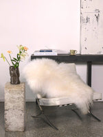 Peau de mouton islandaise blanche